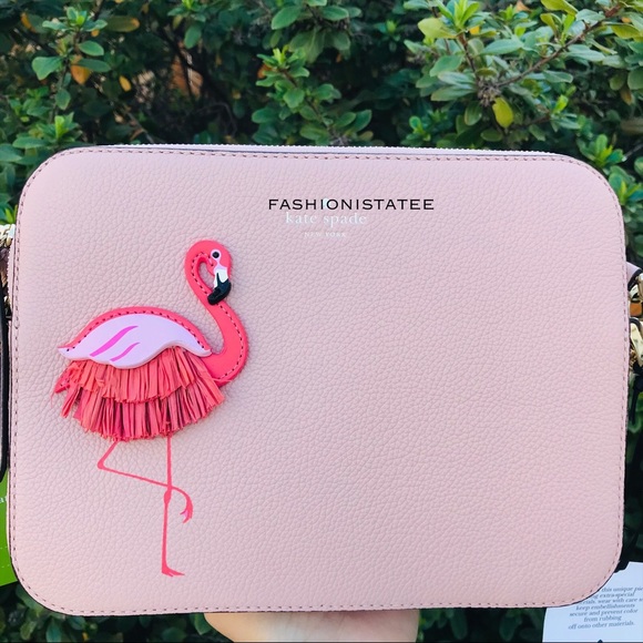 Kate spade camera by the pool flamingo crossbody - Picture 8 of 8